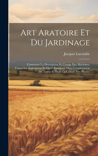 Front cover_Art Aratoire Et Du Jardinage
