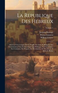 Couverture_La Republique Des Hebreux