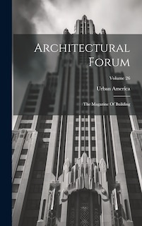 Front cover_Architectural Forum
