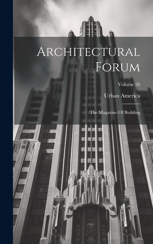 Front cover_Architectural Forum
