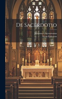 Front cover_De Sacerdotio