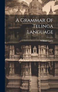 Couverture_A Grammar Of Telinga Language