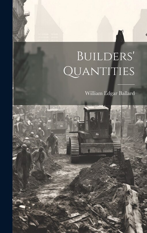 Front cover_Builders' Quantities