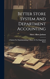 Couverture_Better Store System And Department Accounting