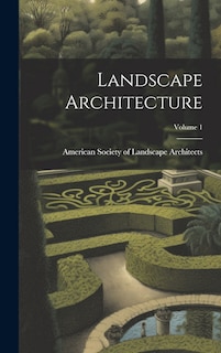 Front cover_Landscape Architecture; Volume 1