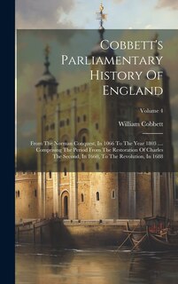 Couverture_Cobbett's Parliamentary History Of England