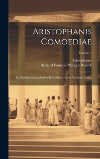 Front cover_Aristophanis Comoediae