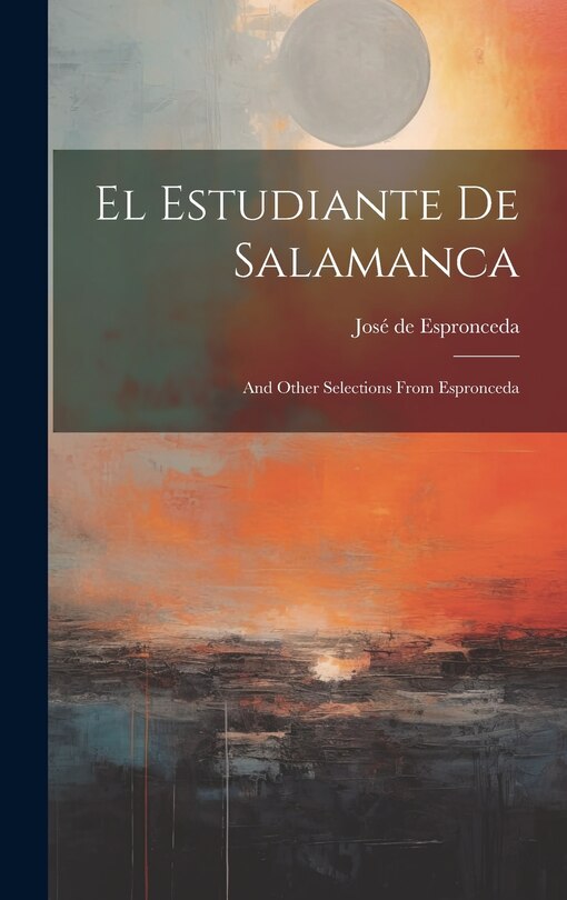 Couverture_El Estudiante De Salamanca