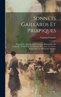 Couverture_Sonnets Gaillards Et Priapiques