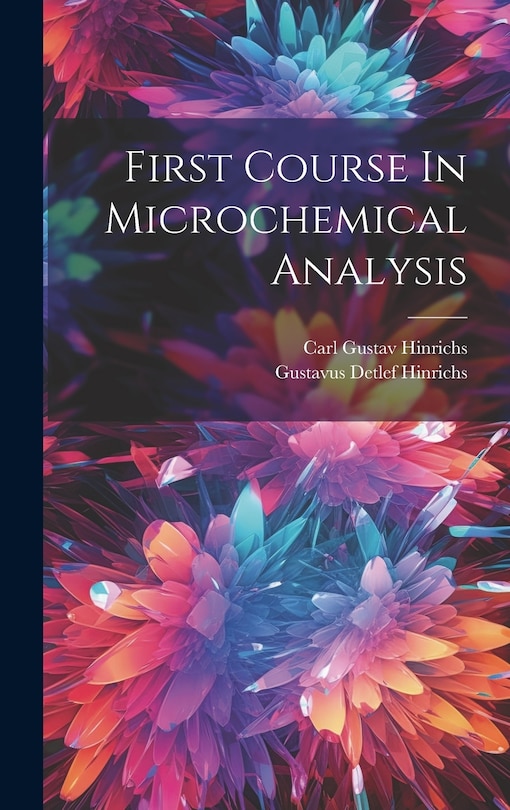 Couverture_First Course In Microchemical Analysis