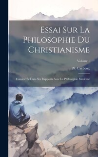 Front cover_Essai Sur La Philosophie Du Christianisme