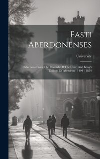 Front cover_Fasti Aberdonenses