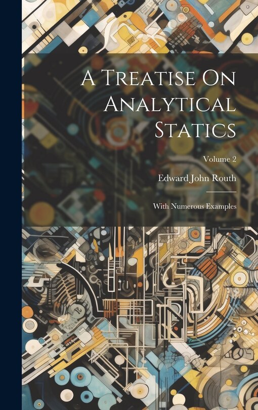 Couverture_A Treatise On Analytical Statics