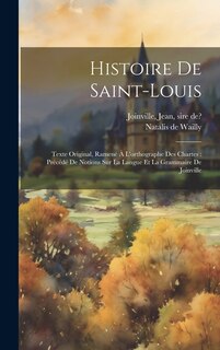 Couverture_Histoire De Saint-louis