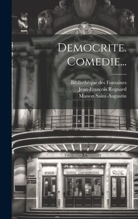 Front cover_Democrite. Comedie...