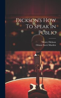 Couverture_Dickson's How To Speak In Public