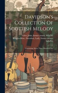Front cover_Davidson's Collection Of Scottish Melody