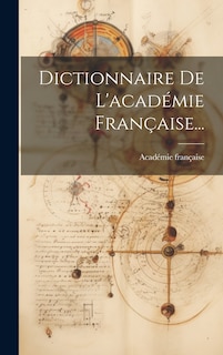 Front cover_Dictionnaire De L'académie Française...