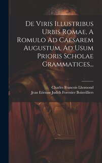 Front cover_De Viris Illustribus Urbis Romae, A Romulo Ad Caesarem Augustum, Ad Usum Prioris Scholae Grammatices...