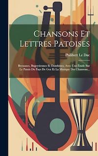 Front cover_Chansons Et Lettres Patoises