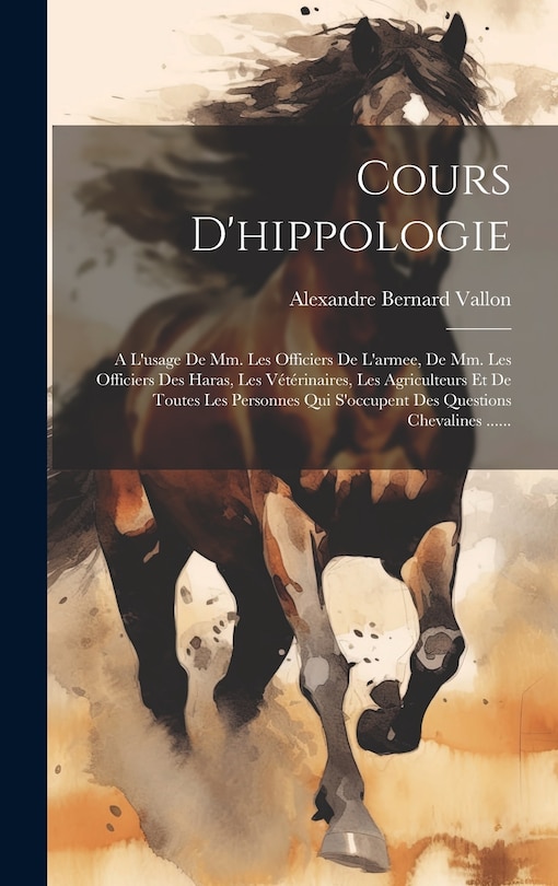 Front cover_Cours D'hippologie