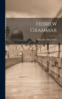 Front cover_Hebrew Grammar