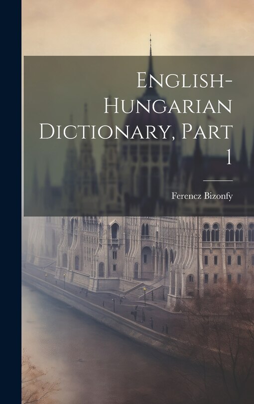 Front cover_English-hungarian Dictionary, Part 1