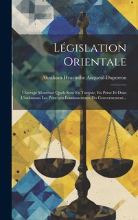 Couverture_Législation Orientale