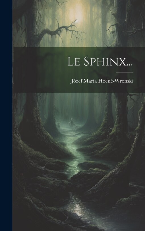 Front cover_Le Sphinx...
