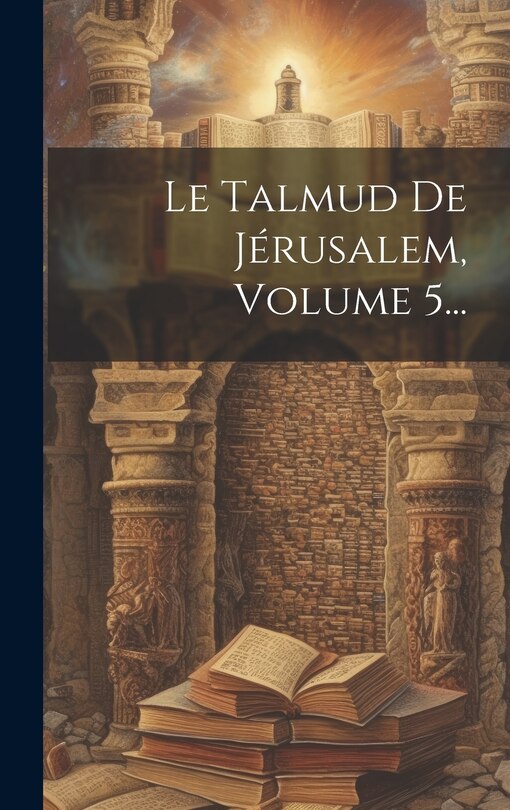 Front cover_Le Talmud De Jérusalem, Volume 5...