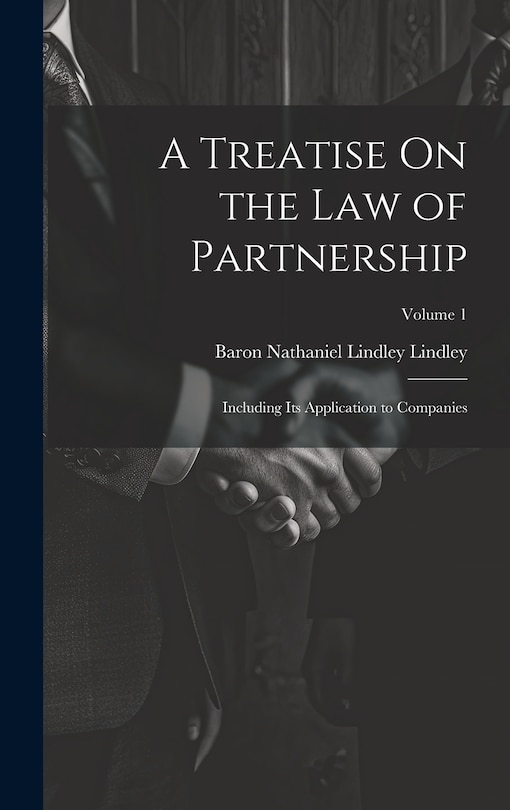 Front cover_A Treatise On the Law of Partnership