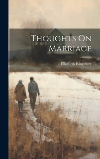Front cover_Thoughts On Marriage