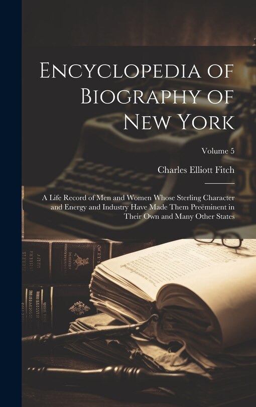 Front cover_Encyclopedia of Biography of New York