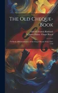 Front cover_The Old Cheque-Book