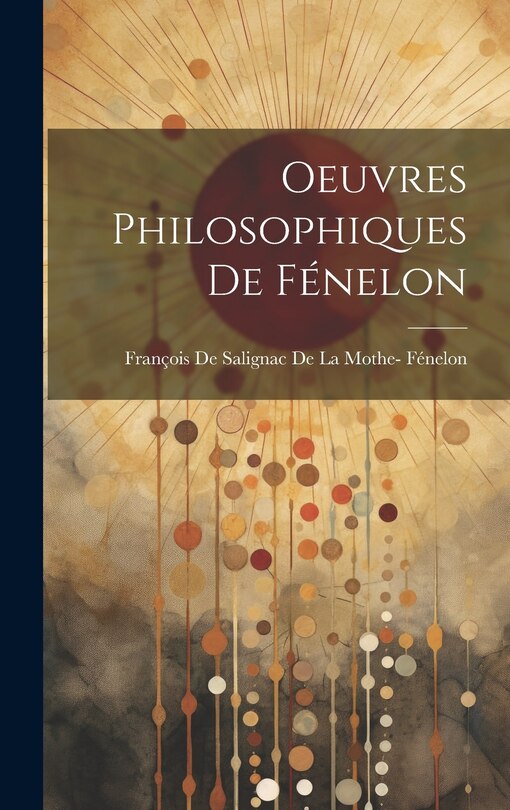 Front cover_Oeuvres Philosophiques De Fénelon