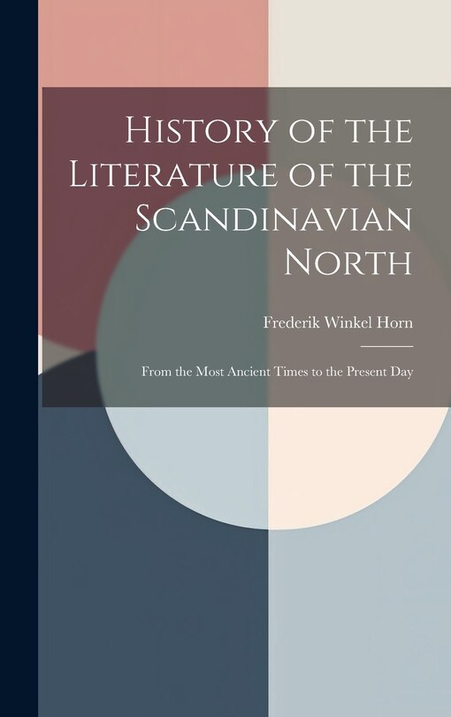 Couverture_History of the Literature of the Scandinavian North