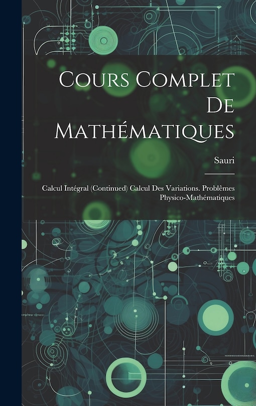 Couverture_Cours Complet De Math&eacute;matiques