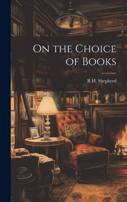 Front cover_On the Choice of Books