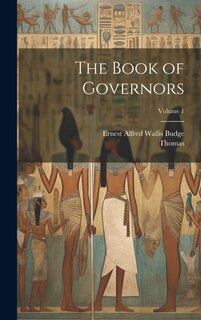 Front cover_The Book of Governors; Volume 1