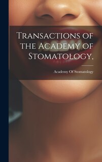 Front cover_Transactions of the Academy of Stomatology,