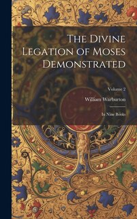 Front cover_The Divine Legation of Moses Demonstrated