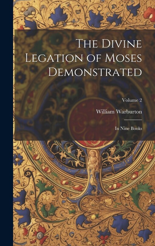 Front cover_The Divine Legation of Moses Demonstrated