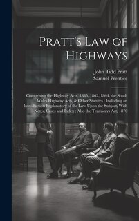 Front cover_Pratt's Law of Highways