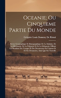 Couverture_Oceanie; Ou Cinquieme Partie Du Monde