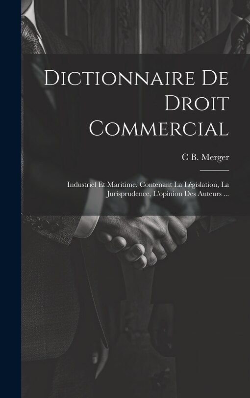 Couverture_Dictionnaire De Droit Commercial