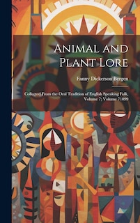 Front cover_Animal and Plant Lore