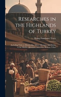 Couverture_Researches in the Highlands of Turkey