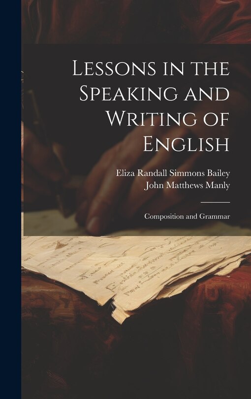 Couverture_Lessons in the Speaking and Writing of English