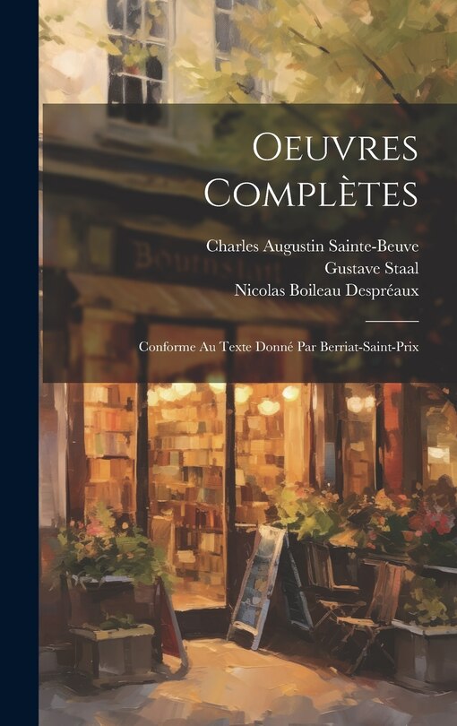 Couverture_Oeuvres Complètes