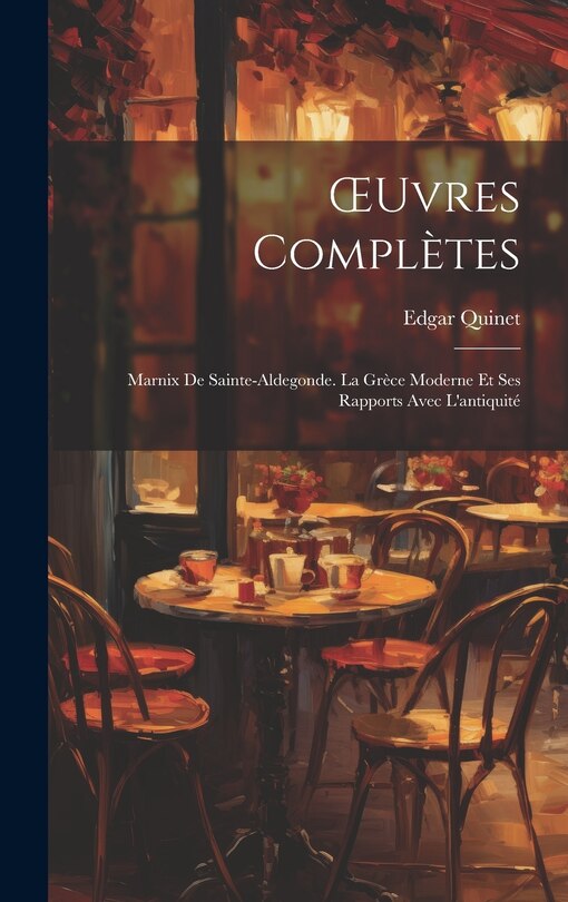 Front cover_OEuvres Complètes